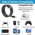 Charger for Oculus/Meta Quest 3/2/1, 6.6Ft VR Headset Fast Charging Cable Cord...