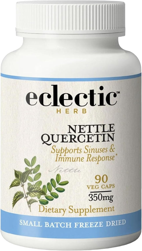 Eclectic Herb - Nettle Quercetin Capsules | Non-GMO, Vegan | 90 CT...
