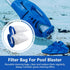 2-Pack Pool Vacuum Cleaner Reusable Filter Bag for Pool Blaster Water Tech Max & Catfish Ultra Pool Vacuum Sand & Silt Cleaner Filter...
