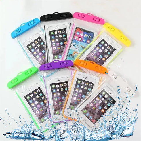 Waterproof Phone Case, Waterproof Phone Pouch for Smart Phone, Compitable with iPhone 14 13 12 11 Pro Max XS Plus, Samsung Galaxy, LG, Google Pixe...