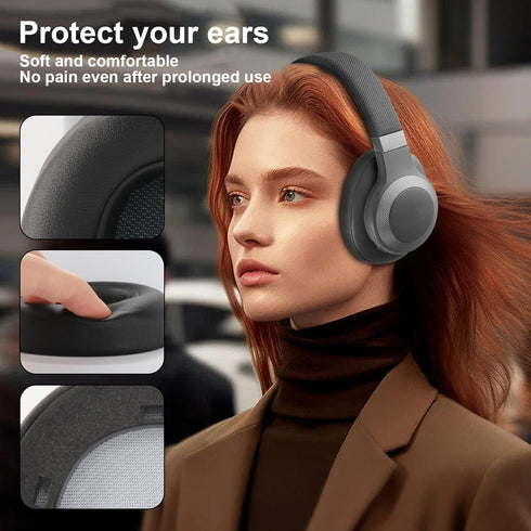 LIVE660 BTNC Ear Pads Replacement Ear Cushions Compatible with JBL E65 E65BTNC / Duet NC / LIVE650BTNC LIVE660 BTNC Headphones Comfortable Protein...