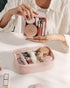 Pocmimut Mini Makeup Bag,Clear Makeup Bag Cute Travel Makeup Bag Pouch Purse Car Essentials for Women,Travel Essentials Organizers(Pink)...