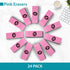 Noverbee Erasers, Pink Erasers. Erasers for Pencils 24 Pk. Erasers for Kids, Erasers Bulk for School Supplies, Art, and Office Use. Latex- Free pe...