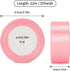jijAcraft Pink Ribbon 1-1/2 Inch x 25 Yards Satin Gift Ribbon, Pink Polyester Satin Ribbon Holiday Ribbon for Present Package, Wedding Gift Wrappi...