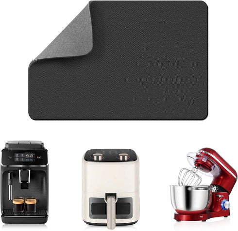 LOPNUR Appliance Sliders for Kitchen Appliances, Cut to Fit, 360° Rotating Appliance Mover Kitchen Appliance Slider, Coffee Mat Heat Resistant for...