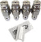 Pressure Washer Nozzle,Jrod Washing Tip Holder for 4 GPM Pressure Washer,J Rod 4 Way Soft Wash Nozzle 1/4" Quick Connect 25° 40° (j rod)...