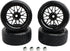 4PCS 12mm Hub Wheels,1:10 62mm Hard Plastic RC Drift Cars On Road Touring Racing Rally Tires for Traxxas HSP Tamiya HPI Kyosho On-Road Drifting Ca...