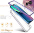 Esdot for iPhone 13 Case with Built-in Screen Protector,Military Grade Rugged Cover with Fashionable Designs for Women Girls,Protective Phone Case...