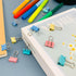 240-Pack Mini Binder Clips in 4 Colors (Blue, Yellow, Red, Green), 15mm/0.6-Inch Small Paper Clips for Home, School, Office and Business...