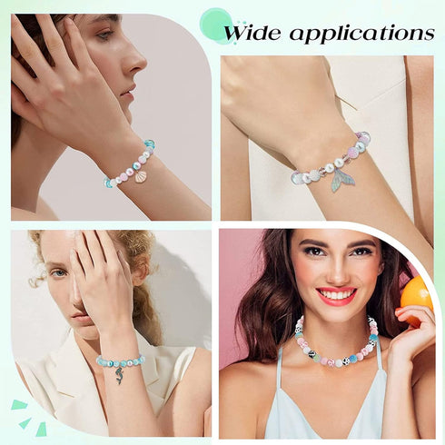 SUNNYCLUE 160Pcs Bubblegum Beads 12mm Berry Beads Acrylic Crystal Imitation Pearl Beaded Gradient Rondelle Spacer Large Loose Bead for Jewelry Mak...