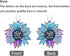 Flower Car Rearview Mirror Accessories, Creative Car Hanging Ornament, Unique Christian Jesus Car Pendant Charms for Home Decoration Keepsake Chri...
