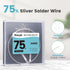 5 Feet Silver Solder Wire Hard Silver Solder 22 Gauge For Jewelry Repair Silver Repair...
