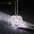 Car Rear View Mirror Hanging Accessories, Angel Wings with K9 Crystal Ball Charm for Your Car Decoration, Beautiful Exquisite Car Hanging Ornament...