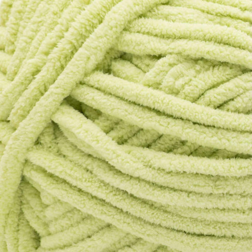 Bernat BABY BLANKET BB Lemon Lime Yarn - 1 Pack of 10.5oz/300g - Polyester - #6 Super Bulky - 220 Yards - Knitting/Crochet...