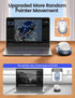 Vaydeer Undetectable Mouse Mover, M4 Mouse Jiggler Device with ON/Off Switch, Driver-Free Shaker Wiggler Mouse Movement Simulation for Computer Aw...