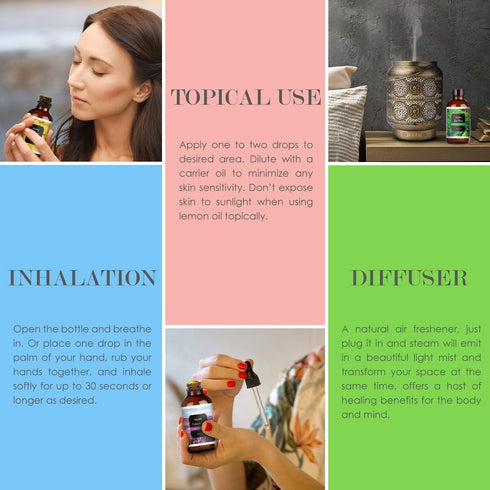 Gardenia Essential Oil 4 Fl Oz (120ml) - Pure and Natural Fragrance Oil, Gardenia Oil for Aromatherapy, Diffusers, Candle Making, Massage, Soap, P...