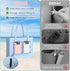 OUTXE 2 Pack Bogg Bag Phone Holder Compatible with All Bogg Bags, Silicone Cell Phone Holder Accessories for Bogg Bag, White and Pink Phone Case H...