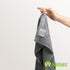 Premium Towel Set of 4 Hand Towels 18" x 30" Color: Dark Grey |100% Cotton|4 Ultra Soft and Highly Absorbent Hand Towels for Bathroom, Gym, Hotel,...