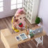 12Pcs Dollhouse Miniature Laptop Computer Tablet Phone Lamp Book Glasses Coffee Headset Simulation Accessories 1/12 1/6 Toy Pad Play Set Fits Barb...