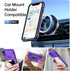 MERRO for iPhone XR Case with Screen Protector,Sliding Camera Cover,Military-Grade Cover with Magnetic Stand Phone Case 6.1" Purple......