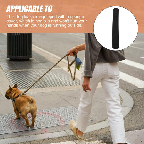 Dog Leash Grip Handle Sleeve Wrap 4pcs Foam Tubing Sponge Cover Pet Leash Wrap Grip Dog Leashes Box Bag Handle Cover Protection Pads...