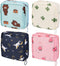 4Pcs Sanitary Napkin Storage Bag, Mini Menstrual Period Bag Period Pouch Waterproof,Tampon Organizer Pouch Tampon Pad Holder for Purse, First Peri...