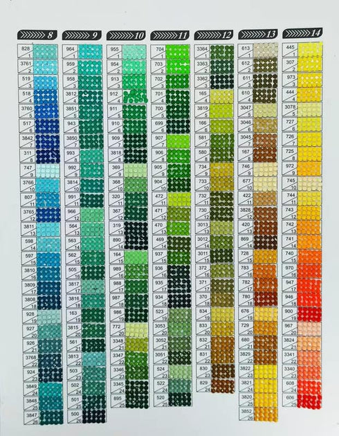 310 Black Diamond Painting Replacement Beads Round Diamonds for Diamond Art Missing Drills 3500 PCS...