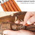 5 Pcs Wood Carving Knife Set, Wood Turning Tools HSS Blades and Quality Wood Handle, Hand Carving Tool Set Wood Lathe Chisel Set for DIY Sculpture...