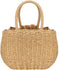 Gets Straw Bags for Women Hand-woven Small Hobo Bag Round Handle Ring Tote...