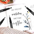 Calligraphy Pens,8 Size Calligraphy Pens for Writing,Brush Pens Calligraphy Set for Beginners, Hand Lettering Pens...