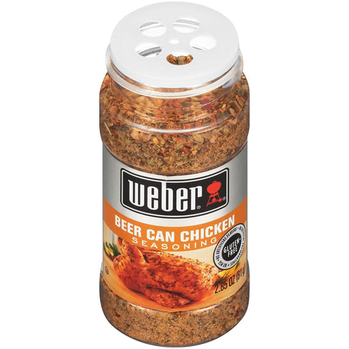 Weber Seasoning, Beer Can Chicken, 2.85 Ounce Jar (3 Pack)...
