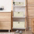 Hipiwe Wicker Shelf Baskets Bin with Lid Natural Seagrass Basket Storage Boxes Small Woven Basket Multipurpose Home Organizer Bins Box for Shelf C...