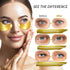 Under Eye Patches (24 Pairs) - Golden Under Eye Mask for Dark Circles, Puffiness & Wrinkles, Natural Collagen Eye Gels Pads for Refreshing, Revita...