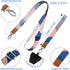 OUTXE Phone Lanyard - 4× Pads, 1× Adjustable Neck Strap, 1× Wrist Strap, Nylon Phone Lanyard Compatible with All Smartphone...