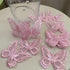12pcs Butterfly Lace Trim, Double Layers Organza Butterfly Lace Fabric Embroidery Sewing Lace DIY Craft Butterfly Decor Applique Patches for Weddi...