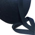 50 Yard Twill Tape Ribbon 1 Inch, Soft Natural Webbing Tape Roll Cotton Herringbone Bias Tape for Sewing DIY Crafts Home Decor (Black)...