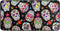 Anti Fatigue Kitchen Floor Mat, 39 x 20 In Sugar Skull Non Slip Absorbent Comfort Modern Standing Mat Soft Kitchen Runner Rug for Hallway Entryway...