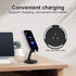8849 Folding Phone Stand, Height Angle Adjustable Desktop Cell Phone Stand Holder for Desk, Anti-Slip Foldable Desk Phone Holder Compatible for iP...