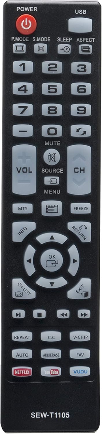 XHY353-3 Replaced Remote fit for Element TV ELEFW505 ELEFT506 ELEFW247 ELEFW504 ELEFW248 ELEFT195 ELEFW581 ELEFT222 ELEFW3916 ELEFW195 ELEFT326 EL...