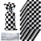 Blulu 100 Pieces Cellophane Car Candy Bags Black White Checkered Racing Treat Bags Plastic Race Gift Goodie Sack Food Storage for with 100 Pieces ...