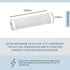 Aquatic Life 10-Inch Pre Carbon Block Replacement Filter Cartridge for RO-DI System Units for Aquarium...