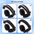 Headphone Headband Cover, INZONE H9 Headphone Band Cushion Compatible with Sony INZONE H3/ H5/ H7/ H9 Headphones, Thicker Sports Fabric Replacemen...