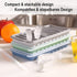 LessMo 3 PCS Ice Cube Tray, Long Ice Stick Tray Silicone with Lid, Rectangular Narrow Stick, Reusable, Flexible, Easy Release, for Small Mouth Spo...