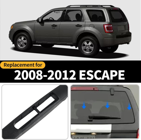 Rear Wiper Blade Assembly, Back Windshield Wiper Blades Arm Accessories Replacement for Ford Escape 2008-2012, Rear Wiper Blade and Arm Set for 20...