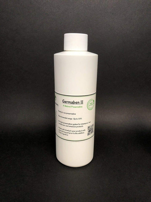Germaben II 4 Oz - Natural Preservative - Great for Preservation of Personal Care Products - Ready to-use Complete Preservative System with a Broa...