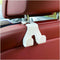 Car Seat Headrest Hook, 4 Pack Purse Hooks for Auto, 2 in 1 Durable Seat Back Hanger, Storage Organizer Phone Holder for Automotive Interior, Univ...