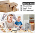 Ehome Toddlers Musical Instruments, Wooden Percussion Kids Baby Musical Instruments, Montessori Musical Toys Set for Kids Childrens Preschool Educ...