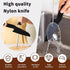 2 pcs Nylon knife plastic knife lightweight and safe, Chef Knives suitable for cutting fruits, vegetables, pizza, cakes?bread...