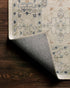 Loloi Hathaway Collection HTH-04 Beige/Multi 2'-6" x 7'-6", .25" Thick Runner Rug, Soft, Durable, Printed, Modern, Low Pile, Non-Shedding, Easy Cl...