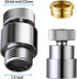 Faucet Aerator For Sink Faucet Adapter- 360° Swivel Faucet To Hose Adapter with 55/64 inch Female Thread, Included 1/2 inch Male Faucet Adapter, C...